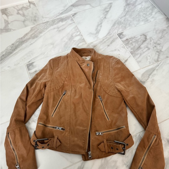 Free People Fenix Vegan Leather Moto Jacket - Picture 2 of 5